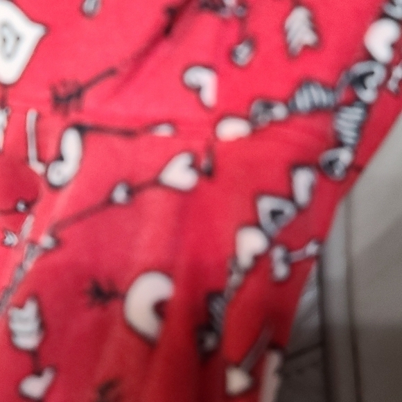 LuLaRoe Women's Leggings Bundle 3 Hearts Fox Abstract Birds One Size EUC - Picture 10 of 10